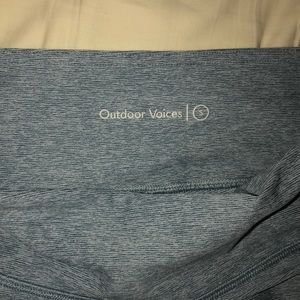 Light blue Outdoor Voice 7/8 leggings